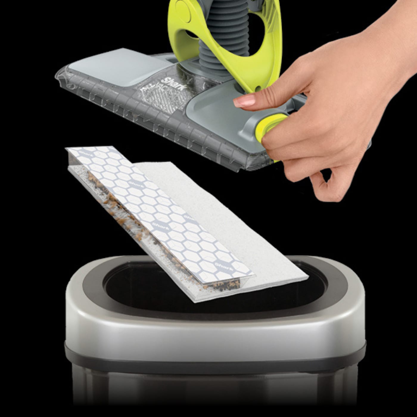 VM200C Shark VACMOP™ Cordless Hard Floor Vacuum Mop with Disposable